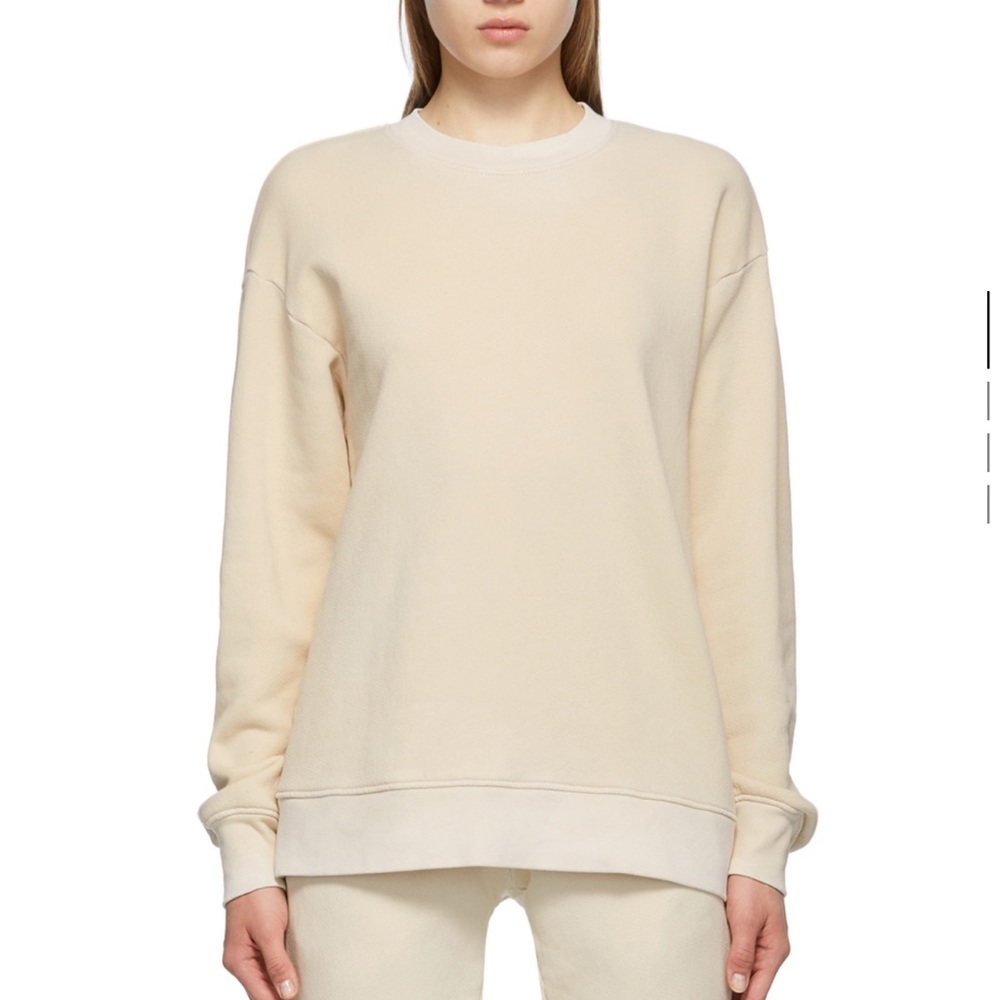 Cotton Citizen Beige Oversized Brooklyn Sweatshirt